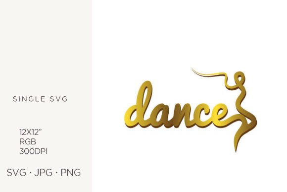 Abstract Person As a Part of Word Dance