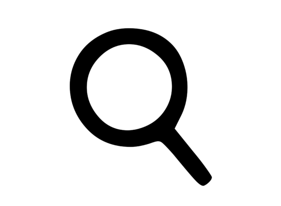New Web Ding Search Icon: Graphics & Crafts Asset