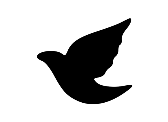 New Web Ding Web Element Dove Icon: Graphics & Crafts Asset