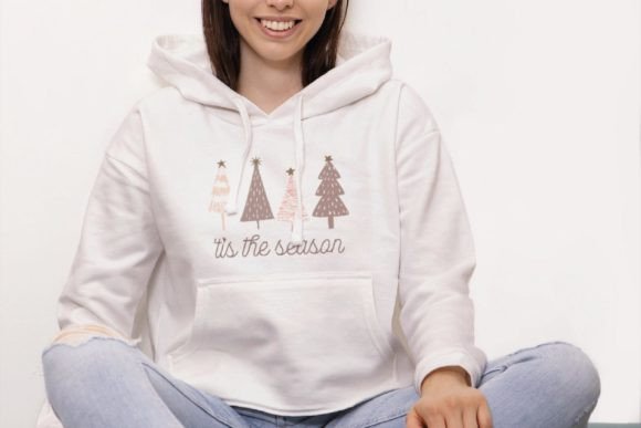Tis the Season Blush Pink Christmas Graphics
